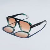Harlow | Women's Sunglasses with Acetate Frame Oversized Square Silhouette