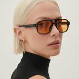 Harlow | Women's Sunglasses with Acetate Frame Oversized Square Silhouette