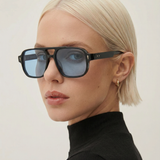 Harlow | Women's Sunglasses with Acetate Frame Oversized Square Silhouette