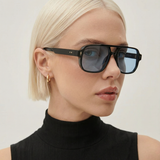 Harlow | Women's Sunglasses with Acetate Frame Oversized Square Silhouette