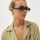 Harlow | Women's Sunglasses with Acetate Frame Oversized Square Silhouette