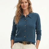 Windsor | Women Cardigan With Wool Blend Buttoned Front