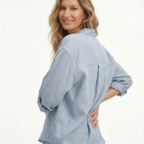 Iris | Women Shirt With Linen Oversized Fit