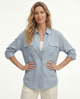 Iris | Women Shirt With Linen Oversized Fit
