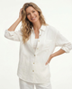 Iris | Women Shirt With Linen Oversized Fit
