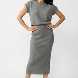 Marnie | Women's Ribbed Set with Fitted Design and Breathable Fabric