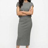 Marnie | Women's Ribbed Set with Fitted Design and Breathable Fabric