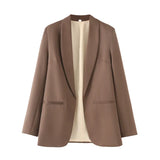 Livia | Women's Blazer with Shawl Collar and Pockets