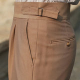 Alexander | Men's Trousers with Side Adjusters and Pleats