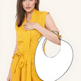 Luna | Women Bag with Crescent Shape and Leather