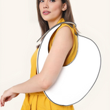 Luna | Women Bag with Crescent Shape and Leather
