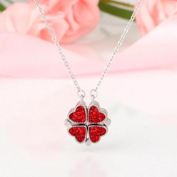 Cloverelle – Sparkling Clover Pendant Necklace