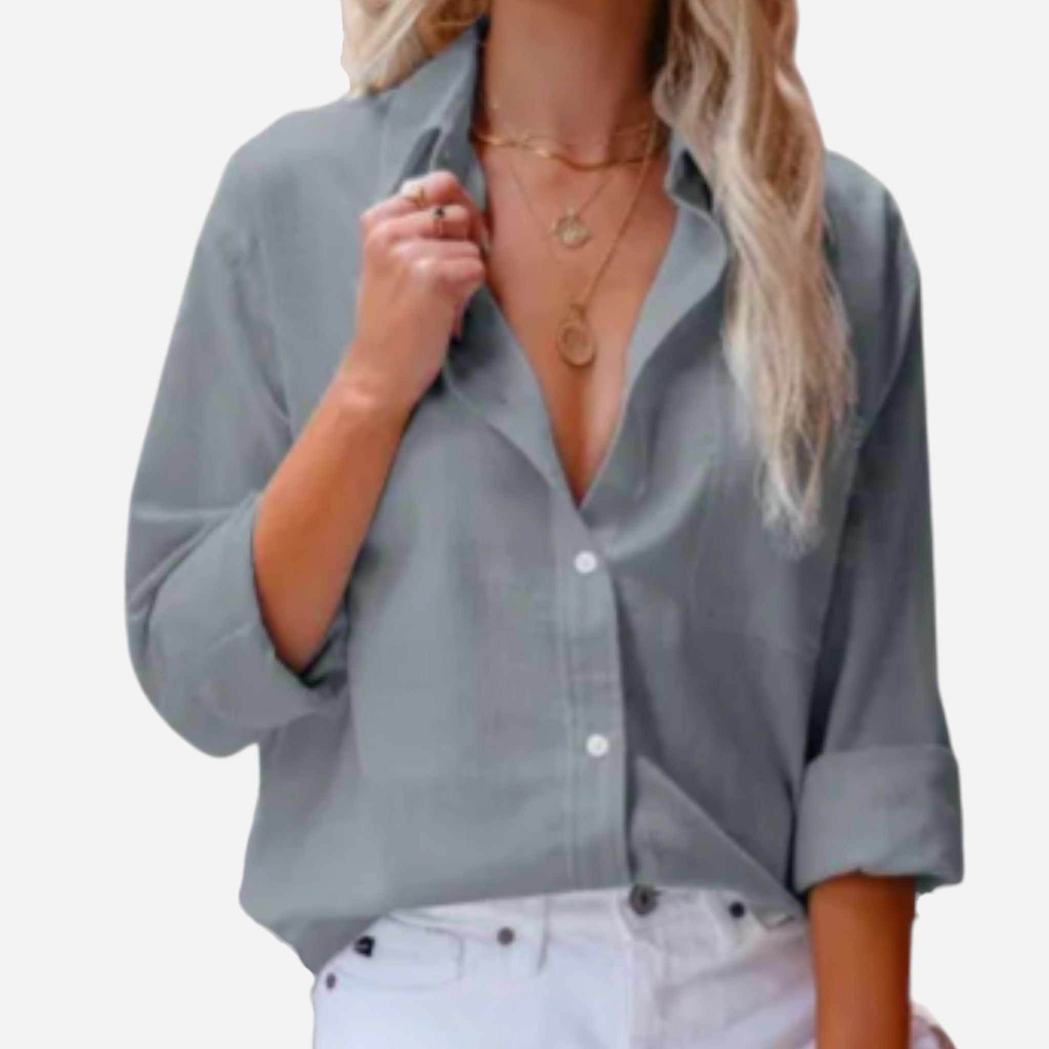 Women’s Linen Cotton Blouse