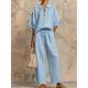 Amelia | Women's Pants Set with Zipper and Drawstring