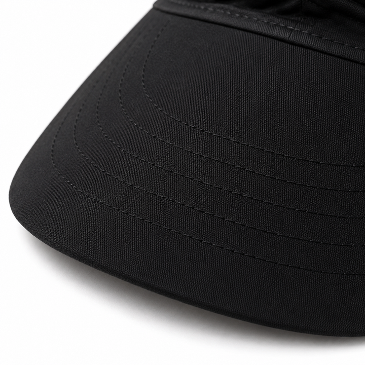 Solenza – Ruched UPF 50+ Sun Visor for Women, Packable Wide Brim
