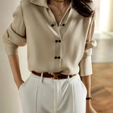 Seraphina | Women Blouse With Minimal Sophisticated Style