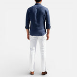 Laricci | Men’s Breathable Linen Button-Up