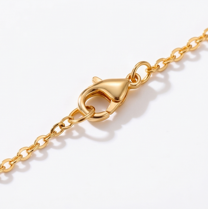 Florevia – Velvet Rose Pendant Necklace