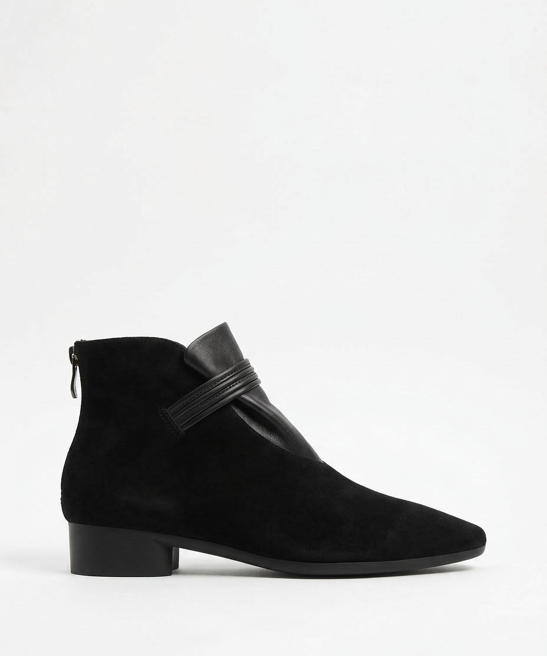 Vivienne | Women’s Boots with Suede and Zipper Closure