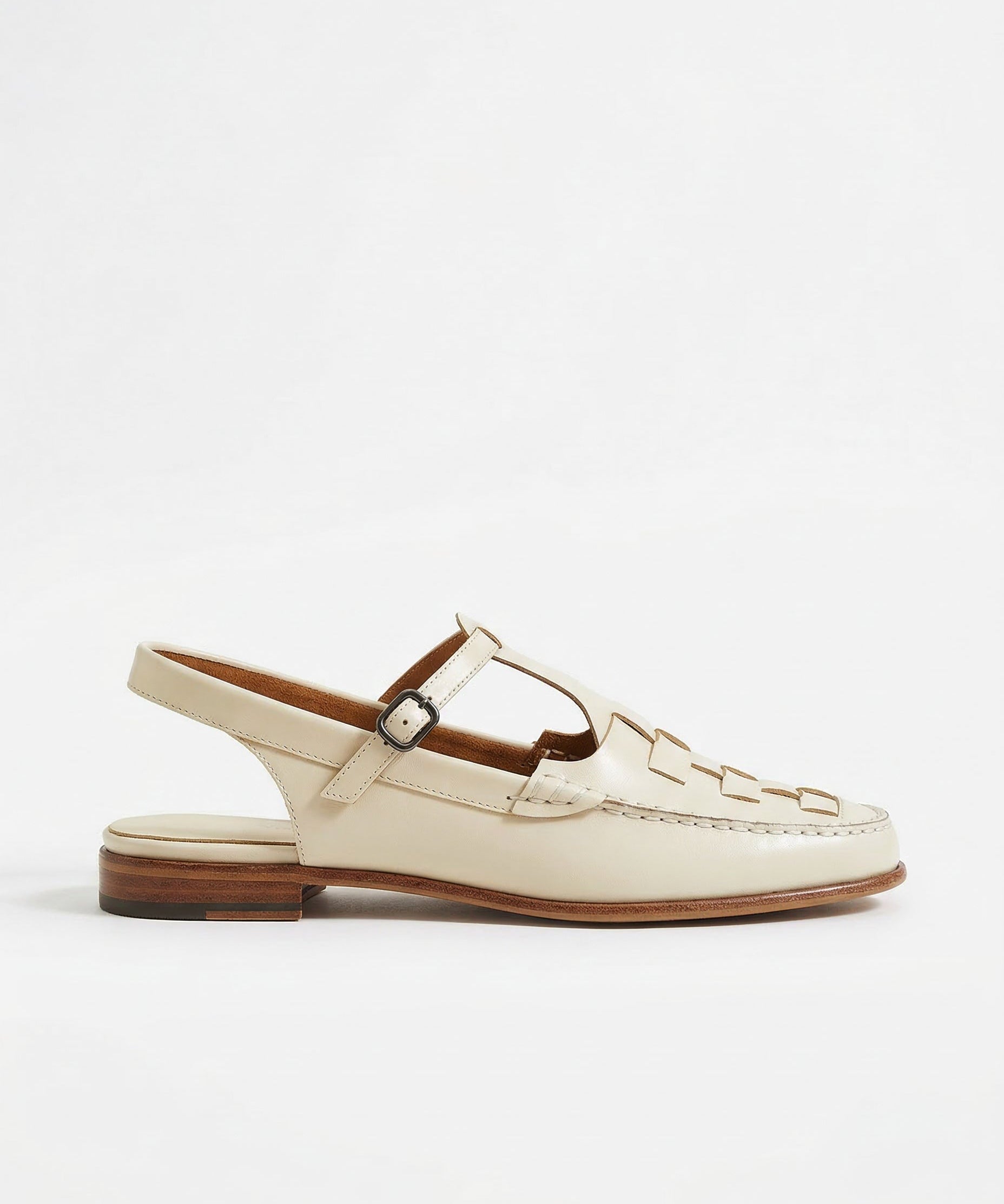 Nerissa | Women's Sandals with Slingback and Woven Detail