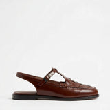 Nerissa | Women's Sandals with Slingback and Woven Detail