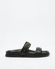 Maribel | Women's Twin Strap Flats with Buckles Cushioned Insole Anti-Slip Sole