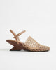 Monroe | Women's Heels with Square-Toe and Braided Mesh