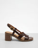 Elizabeth | Women’s Leather Flats with Slingbacks and Insoles