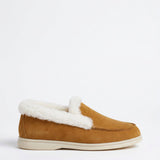 Lila | Women's Boots with Shearling Lining and Moc-Toe