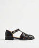 Lorelei | Women's Sandals with Handwoven Cutouts and Buckle