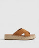 Sorella | Women's Sandals with Woven Leather and Platform