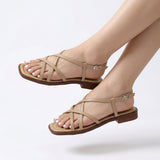 Vittoria | Women Sandals with Buckle and Cushioned Footbed