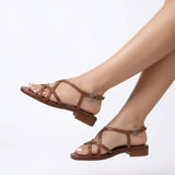 Vittoria | Women Sandals with Buckle and Cushioned Footbed