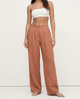 Anya | Women's Culotte Pants with Pleated Front Detail