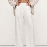 Mila | Women's Pleated Wide Leg Pants with High Waist