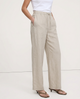 Marina | Women's Pants with Drawstring Waistband and Wide Legs