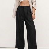 Mila | Women's Pleated Wide Leg Pants with High Waist