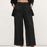 Mila | Women's Pleated Wide Leg Pants with High Waist