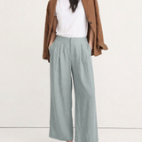 Mila | Women's Pleated Wide Leg Pants with High Waist
