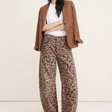 Arabella | Women's Mid Waist Wide Leg Jeans with Ankle Length