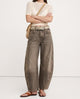 Arabella | Women's Mid Waist Wide Leg Jeans with Ankle Length