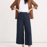 Sylvie | Women's Linen Pants with Elastic Waistband