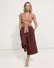 Sylvie | Women's Linen Pants with Elastic Waistband