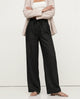 Thea | Women's Linen Pants with Elastic Waist Drawstring