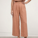 Anya | Women's Culotte Pants with Pleated Front Detail
