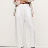 Mila | Women's Pleated Wide Leg Pants with High Waist