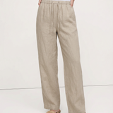 Marina | Women's Pants with Drawstring Waistband and Wide Legs