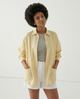 Eloise | Women Shirt With Linen Blend Longline Fit
