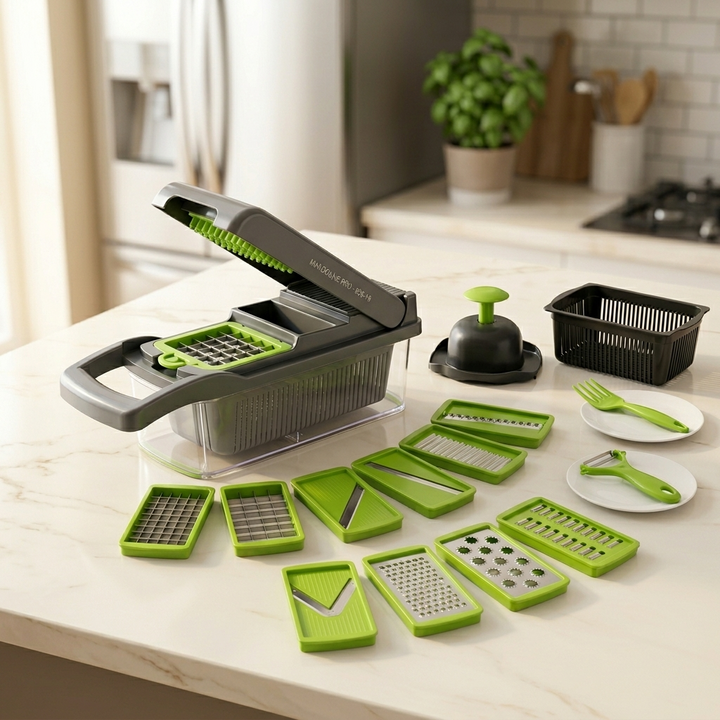 Slicera – All in One Veggie Prep Station