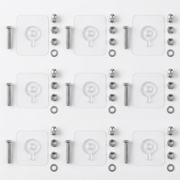 Gripstay – Heavy duty invisible adhesive wall hooks